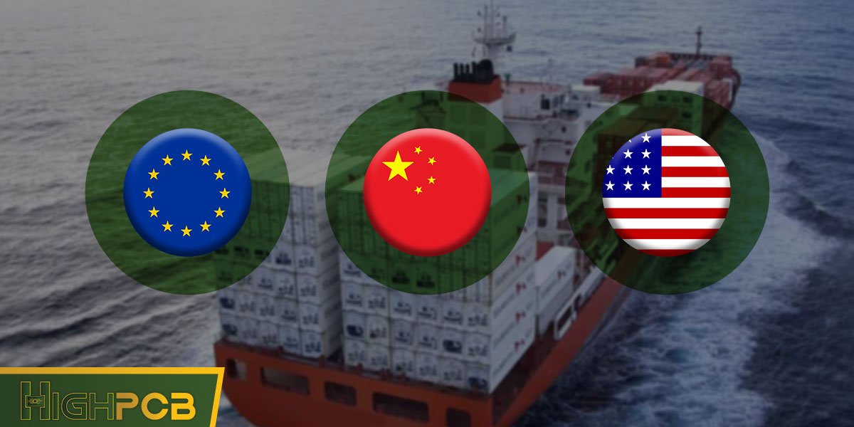 Importing electronic boards from china to usa