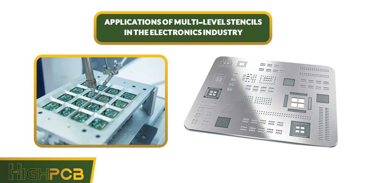 multi level stencil pcb